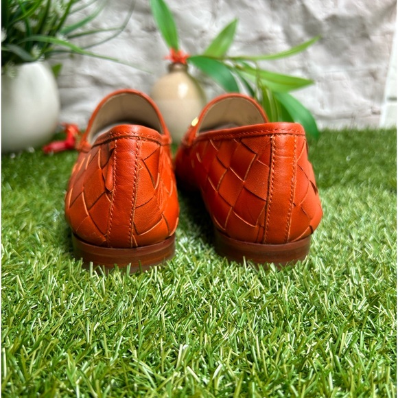 Loraine Woven Loafer (Women) SAM EDELMAN Canyon Orange size 10 new no box - Picture 9 of 16
